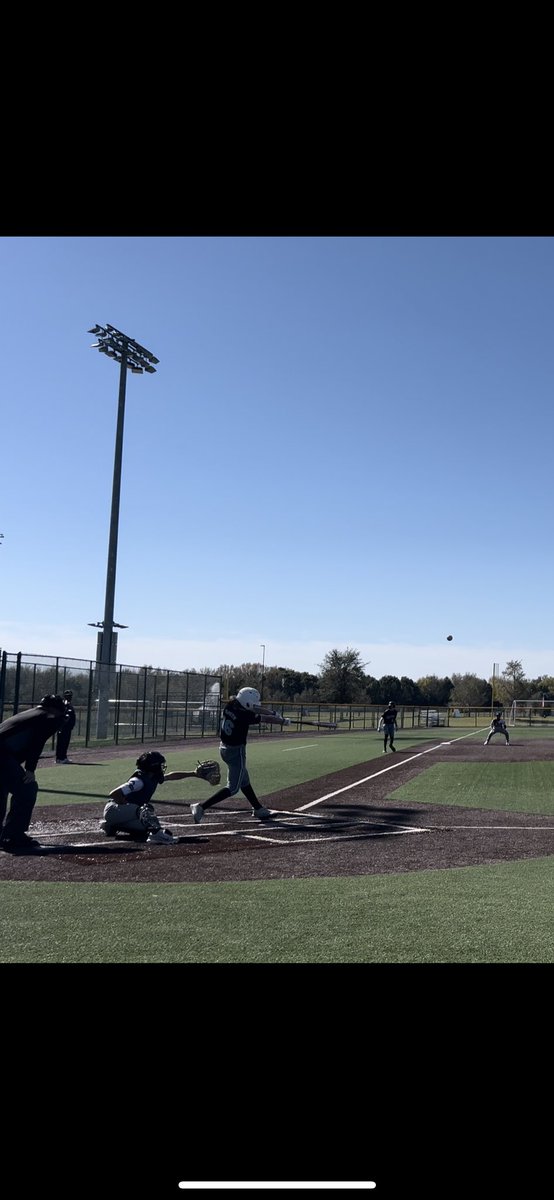 EthanSmith2028's tweet photo. Beautiful day here in Sanford, 66 with a high chance of RBI’s. #rbi #ribeye #Sbabaseball https://t.co/u6Bq9uSYkG