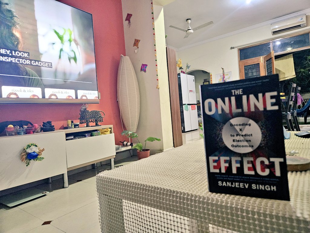 Exciting news! Dive into the world of data-driven journalism with @sanjeevrsingh's groundbreaking book, 'The Online Effect,' published by @BloomsburyIndia. Discover the real story behind how Indian journalists utilised cutting-edge data tools to achieve the unthinkable:…