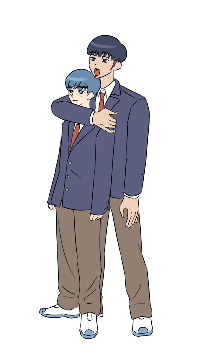 중딩때 둘다 바가지머리 했으면 어쩌죠