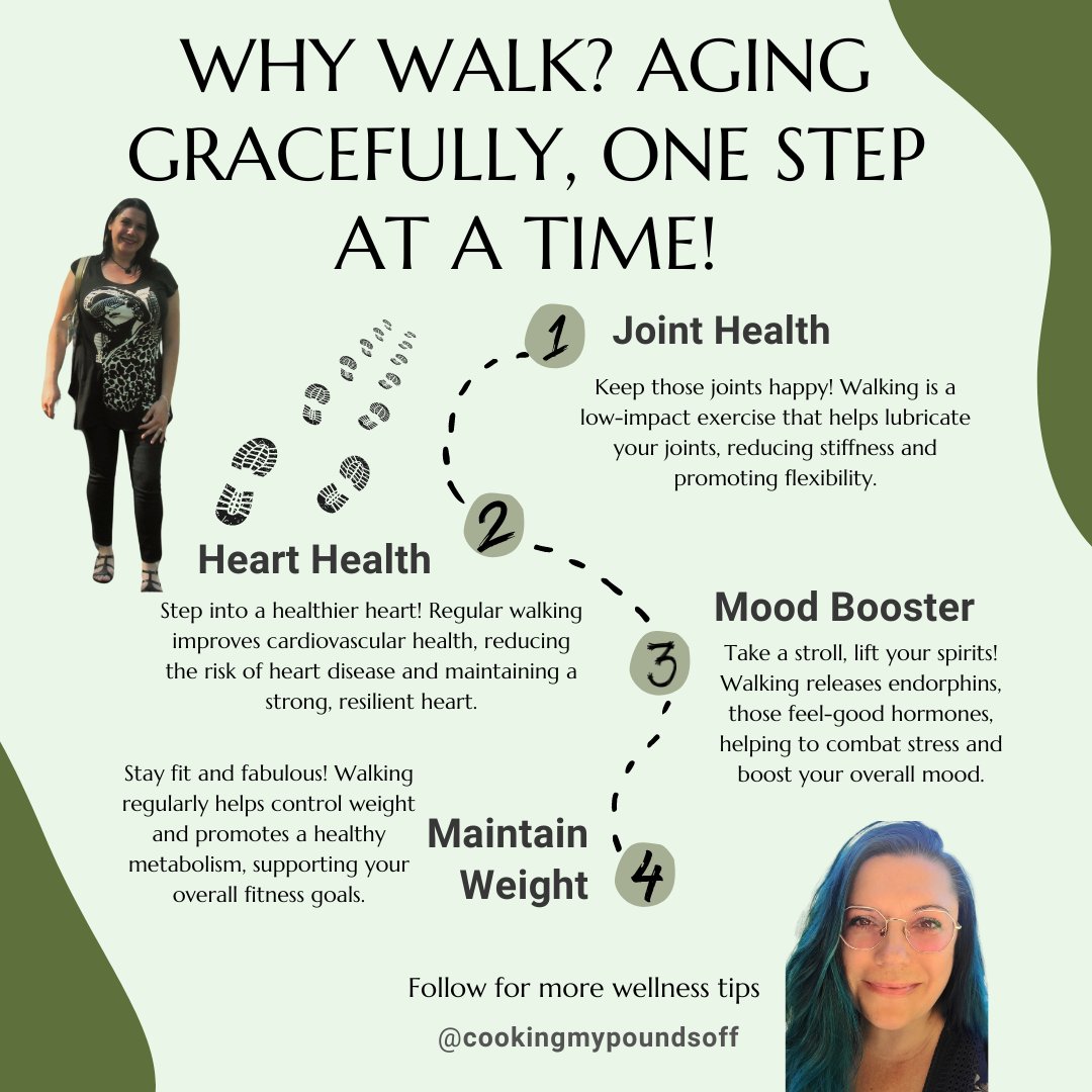 1HealthyCooking's tweet image. #wellness #walking #Health