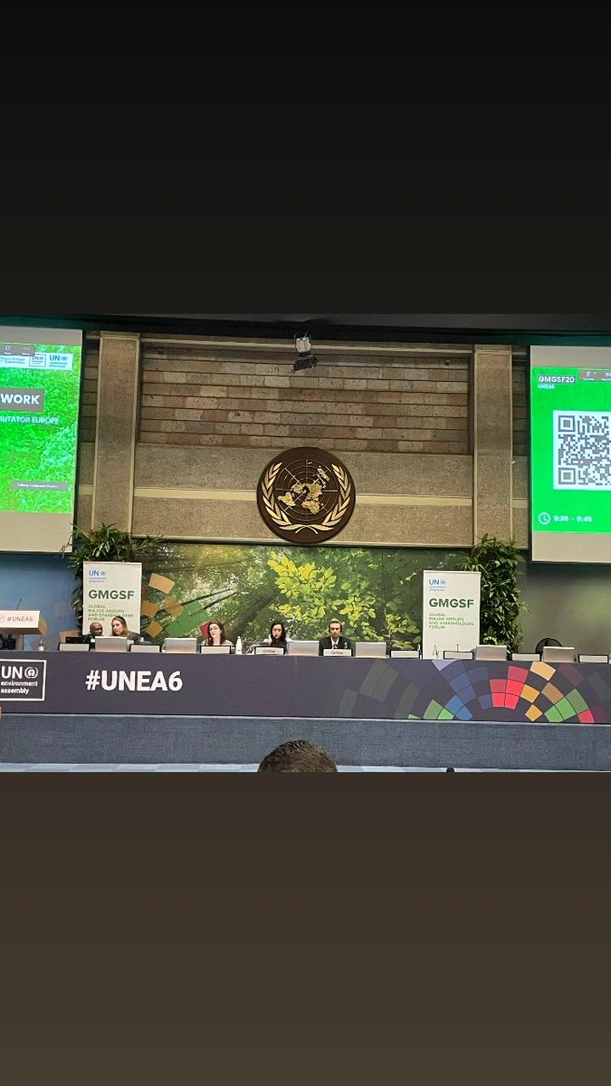 Ongoing session of day 1 of the Global Major Groups Stakeholders (GMGSF) where both accredited and non accredited stakeholders have an opportunity to exchange perspectives amongst themselves and representatives from the UNEP Secretariat and interested member states.
#UNEA6