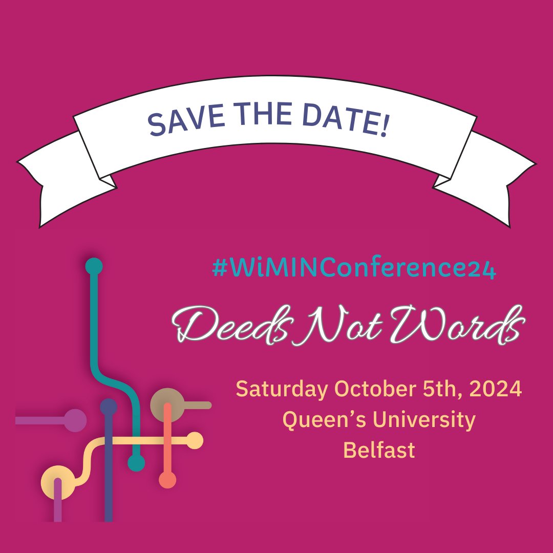 Very excited to announce our 2024 conference... ....*drum roll please*...... Saturday 5th October in the gorgeous surroundings of Riddel Hall at Queen's University in Belfast! Save the date!! Lots more information to follow.