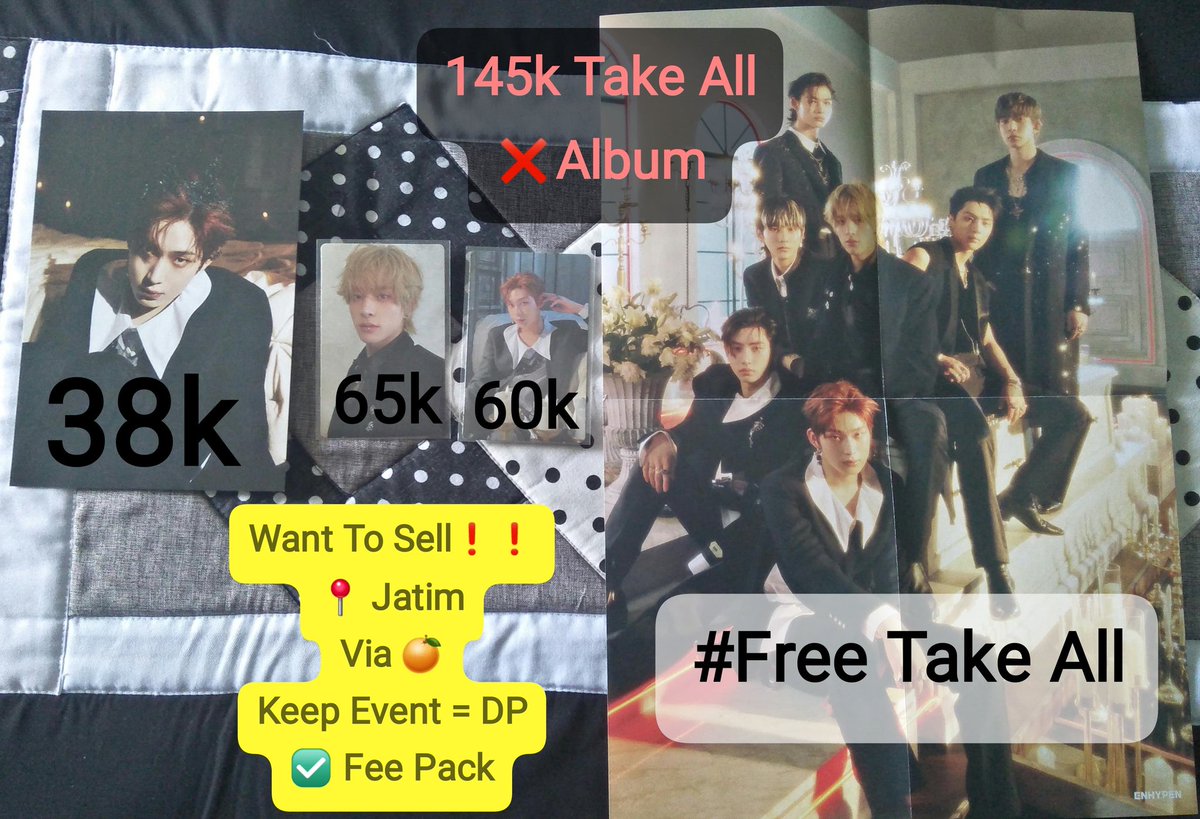 blackfancyyyy_'s tweet photo. @enhypenmart Yg db bisa banget di nego nder 🙏🙏 https://t.co/uPbhHfgSys