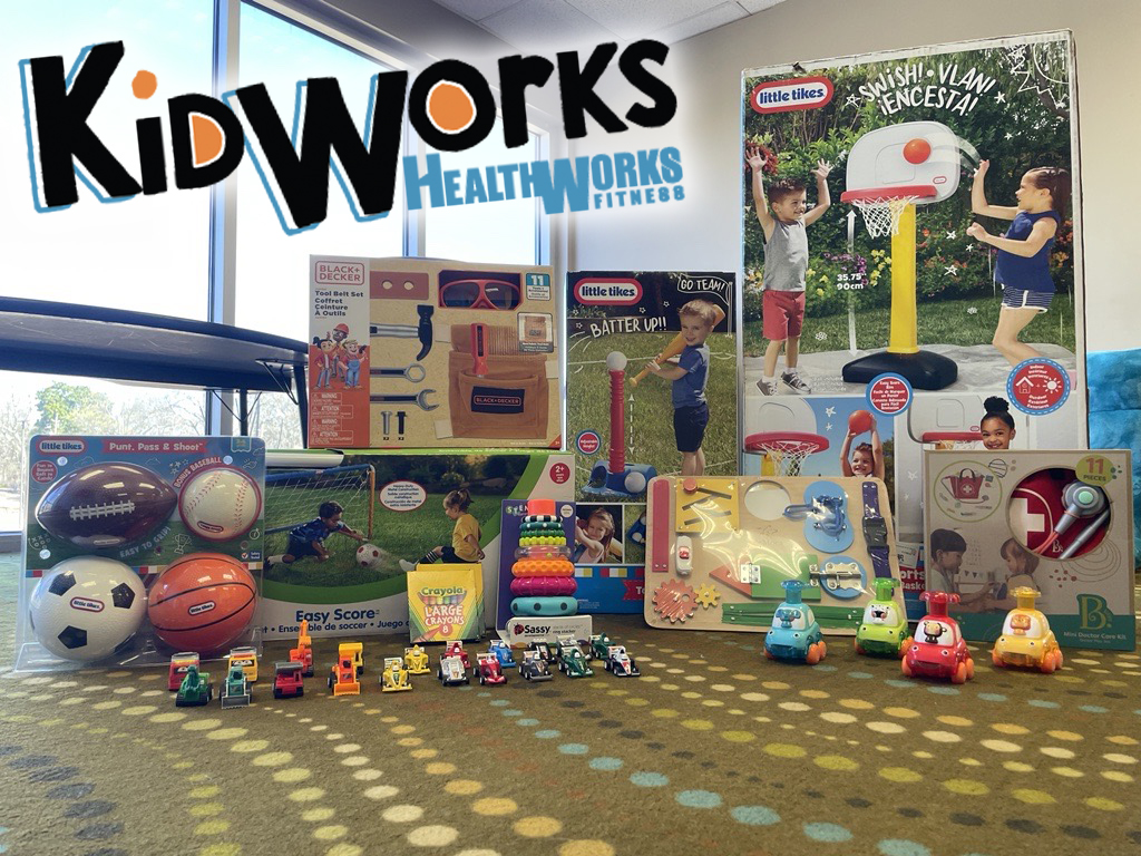 KidWorks is always investing in fun! New toys for both inside and outside!
