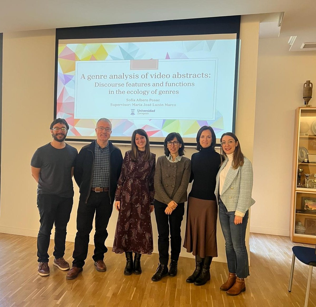 Congrats to Dr. Albero-posac who has successfully defended her PhD viva on #videoabstract 🥳🥳