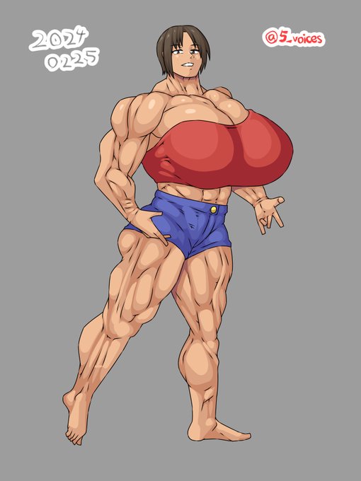 ポートレボディビル模写。 