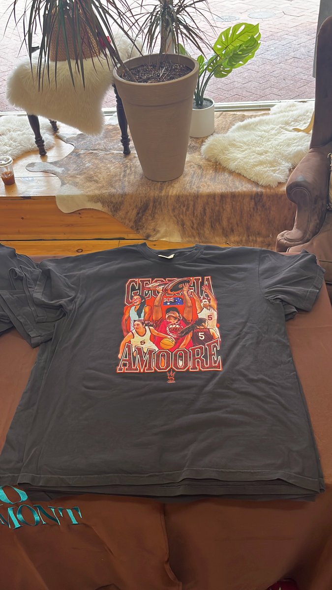 Amoore shirts in large are going fast! Hurry up and grab yours before they’re gone <a href="/310blacksburg/">310 Rosemont</a>