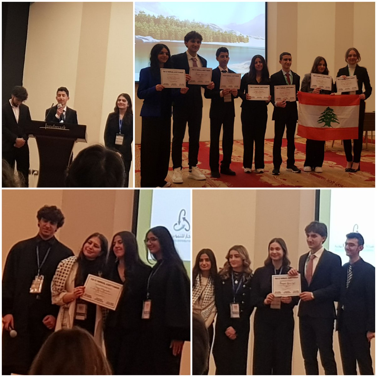 Best delegates:Mohamad Dandachli, Yara Mostafa-Runner up: Lara Assi-Honorable Mention:Mofeed Abou Zaher, Yara Assi, Kamar Abou Zainab-Mostafa Shreiteh Chairing Security Council-We are proud of all our 14 delegates; you left your mark on the conference. <a href="/HHHS_MUN/">HHHSMUN</a> <a href="/Hhhsinfo/">Houssam Hariri HS</a>