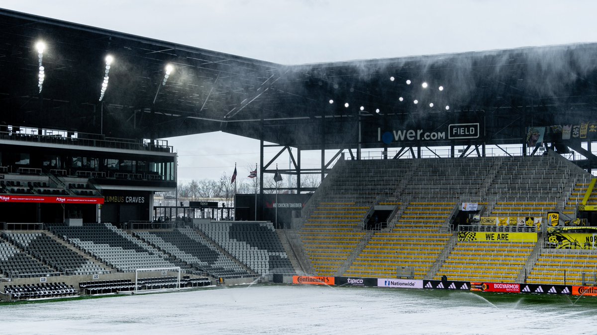 ATLUTD's tweet photo. Good grief, Charlie Brown, it's cold! ❄️ https://t.co/ufUQHtHCpq