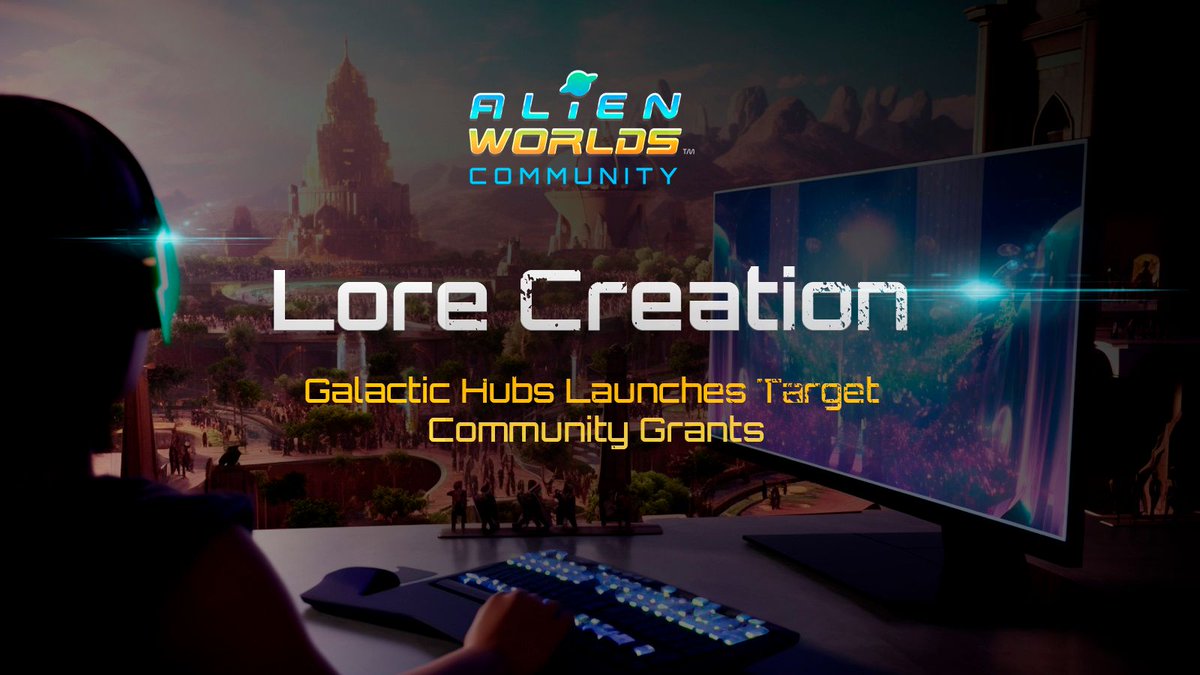 In the ever-evolving #AlienWorlds universe, #GalacticHubs stands at the forefront of creative development. Targeted Community Grants, a program designed to deepen community involvement & foster a rich, collaborative narrative in the #AlienWorldsMetaverse.🪐

#TokenizedLore #NFT