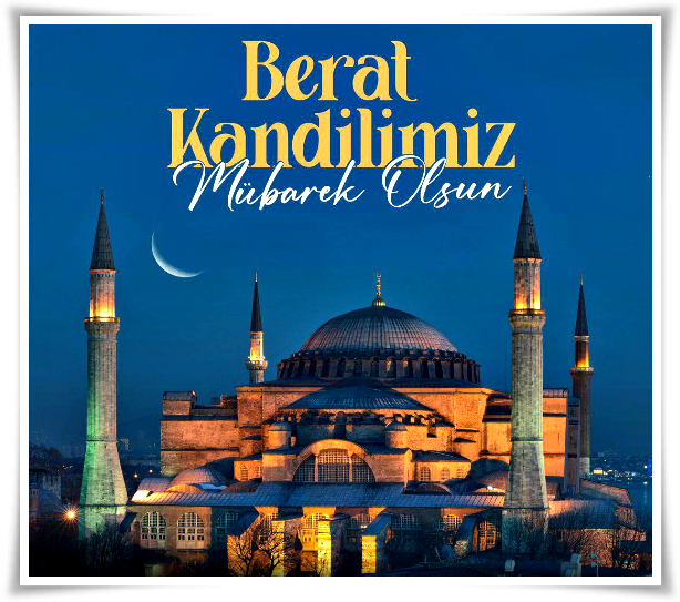 Rahmet kapılarının sonuna kadar açıldığı ve Ramazan ayının müjdecisi olan #BeratKandili 'mizi kutluyor, bu mübarek gecenin aziz milletimize ve tüm İslam alemine hayırlar getirmesini diliyorum. Kandilimiz mübarek, dualarımız kabul olsun.