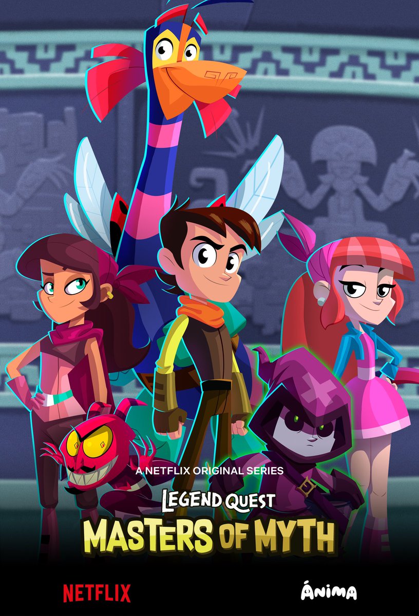 MAIRTVCRAVE's tweet photo. (2017) 7 years ago today, ‘Legend Quest’ premiered on @Netflix & ran for 2 seasons
#animation #LegendQuest #Netflixseries #nostalgia #LegendQuestmastersofmyth https://t.co/sDGi5wKumW