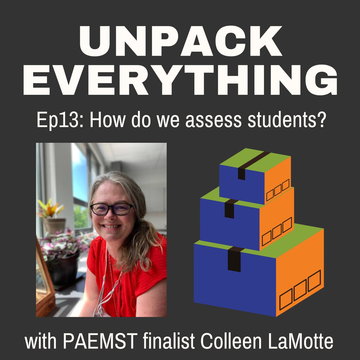 So pumped to share more assessment talk with @MsLaMomSci! open.spotify.com/episode/3eZG2r…
