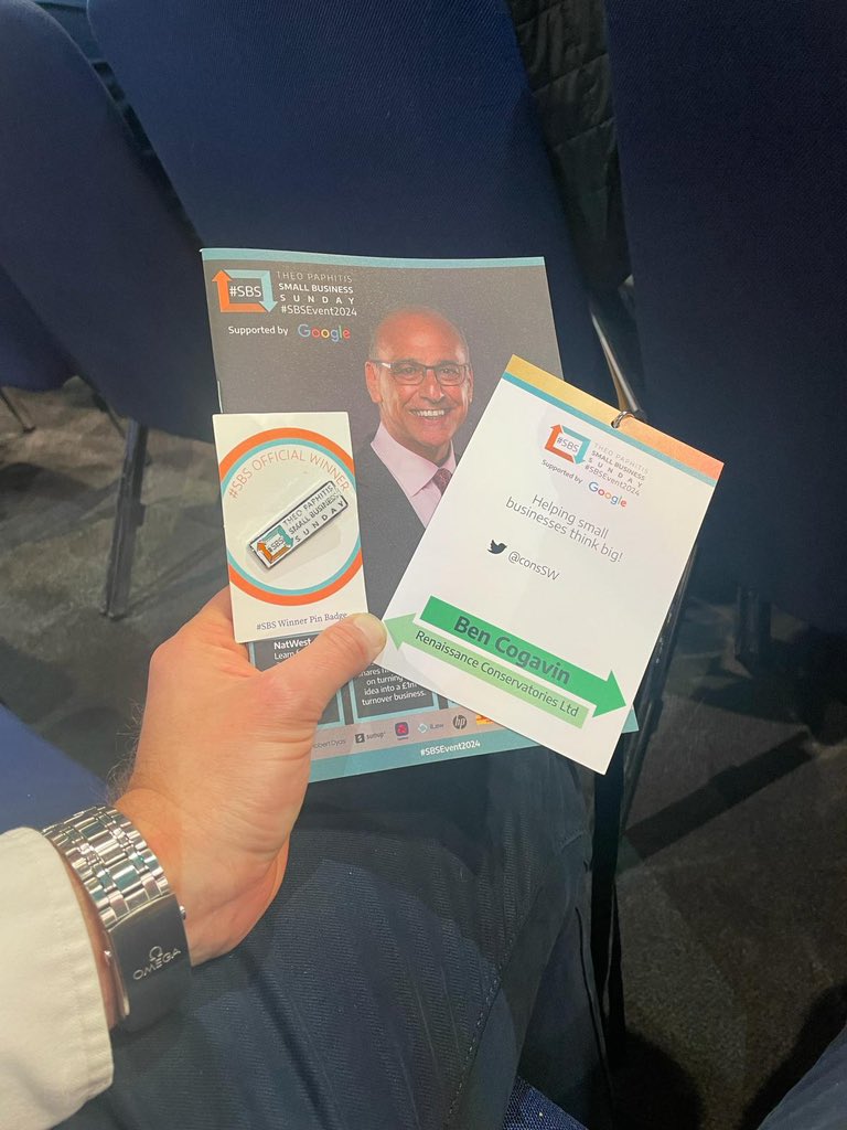 consSW's tweet image. We had a great day at the #SBSEvent2024.  Very inspirational speakers sharing their incredible stories. 
Loved listening to @StaceySolomon showing how humble she is and full of gratitude.
@TheoPaphitis @kypros13 
renaissanceconservatories.co.uk