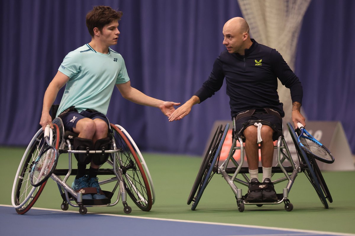 Bolton Indoor ITF 2 quad doubles champions for the second time 🏆 2022 champions @AndyLapthorne @gregjslade beat Leandro Pena & Ymanitu Silva (BRA) 6-0, 6-4 to regain the title @BoltonArena #BackTheBrits 🇬🇧 | #wheelchairtennis | #BoltonIndoor