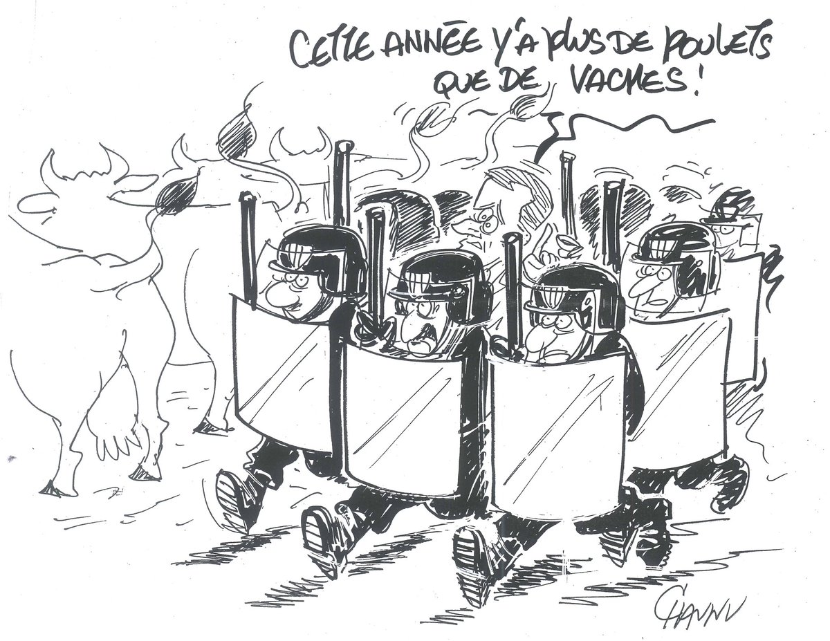 Humeur noire #salondelagriculture #actu #dessin