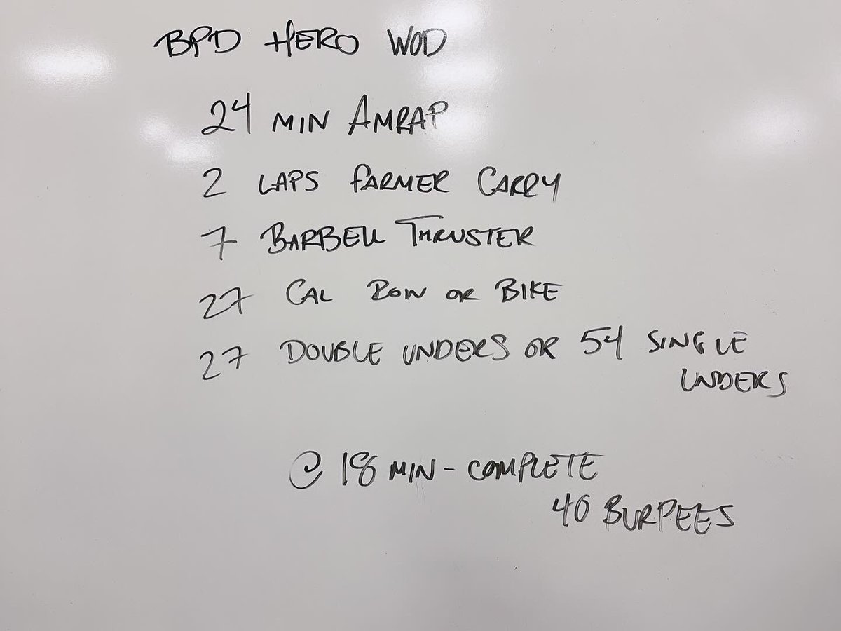 The <a href="/hcmcEM/">Hennepin County EM</a> and <a href="/hennepinems/">Hennepin EMS</a> along with <a href="/HEMSDocs/">Hennepin EMS Medical Directors</a> did a Hero WOD to honor the three heroes from <a href="/BurnsvillePD/">Burnsville Police</a> and Burnsville Fire!