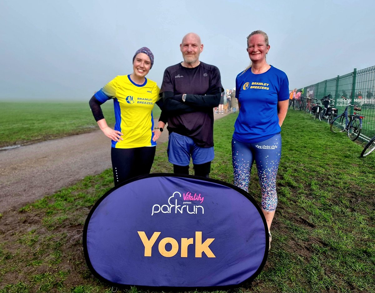 Aimee Charnell (@aimeecharnell) on Twitter photo I'm so pleased, I got a <a href="/parkrunUK/">parkrun UK</a> PB today by over 30 seconds. Not my fastest 5k overall, but my fastest ever parkrun, which includes before COVID hit me.
I'm working through the parkrun alphabet too - York was 16/25. The aim is for the Z (my final one) at the end of April! I'm so pleased, I got a <a href="/parkrunUK/">parkrun UK</a> PB today by over 30 seconds. Not my fastest 5k overall, but my fastest ever parkrun, which includes before COVID hit me.
I'm working through the parkrun alphabet too - York was 16/25. The aim is for the Z (my final one) at the end of April!
