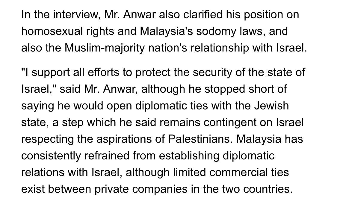PMX IKTIRAF NEGARA HARAM ISRAEL?

“I support all efforts to protect the security of the state of Israel.” Ini kata-kata PMX ketika ditemu bual oleh Wall Street Journal pada 26 Januari 2012.

archive.is/2013.06.29-094…