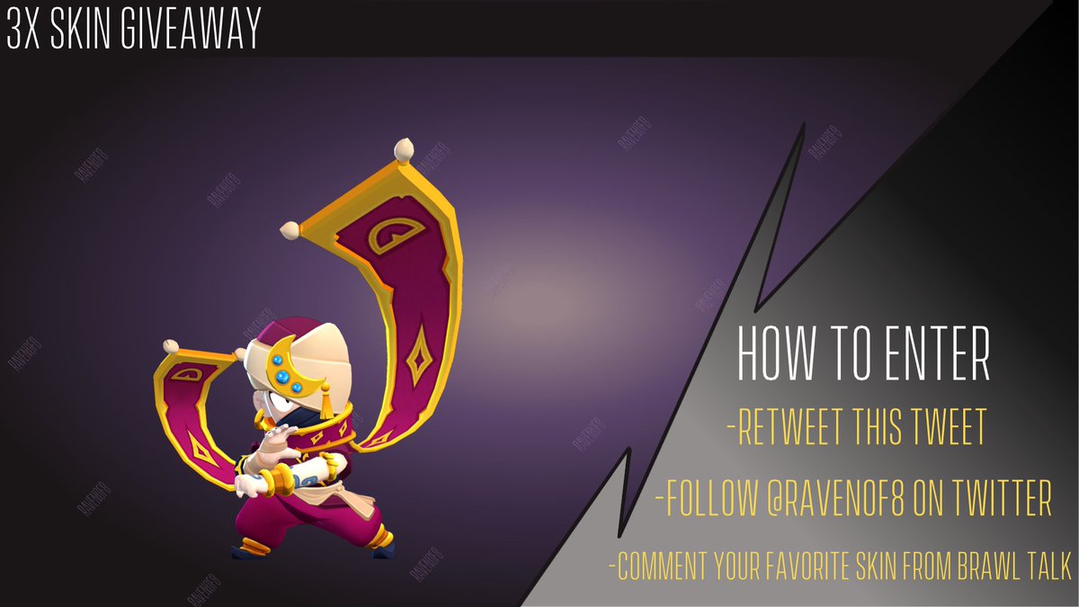 RavenOf8's tweet image. Giving away 3 Thief Edgar Skins! How to enter on the image below!

Winners will be announced 03/14 at 1:00 PM CST
Good Luck!
#ThiefEdgarGiveaway