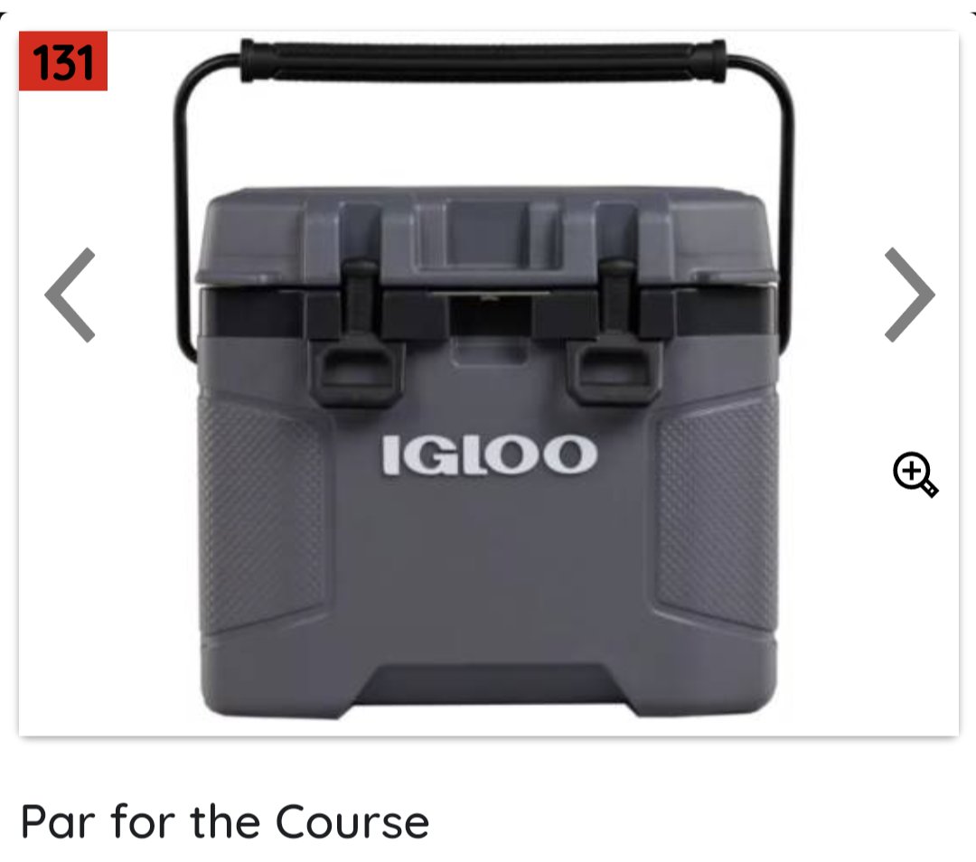 Before tonight's Monte Carlo Night, there's still time to place your bid on today's silent auction featured item (#131). An Igloo Cooler, 18 holes and a cart for one golfer at Oak Tree, and 1 foursome with carts from Twin Bridges. e.givesmart.com/events/AH9/i/
