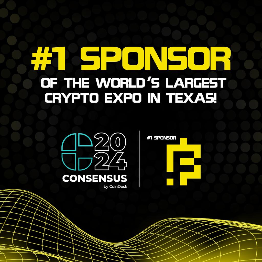 blovenetwork5's tweet photo. Leading the charge at the world's biggest crypto event,
BFIC takes center stage as the proud top #1 sponsor of the world's largest crypto expo, Consensus by CoinDesk, in the heart of Texas, USA! 🇺🇸

#BFIC #consensus #coindesk #consensus2024 #topsponsor #BFICoin #BFICCoin https://t.co/V73zsn65r4