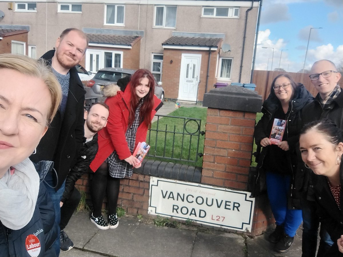 _RuthieB_'s tweet photo. Thank you to the #Garston campaign dream team knocking with Lynnie and me in the Canada streets in #Netherley today. Lots of contacts and casework! https://t.co/gc2jz5tz8I