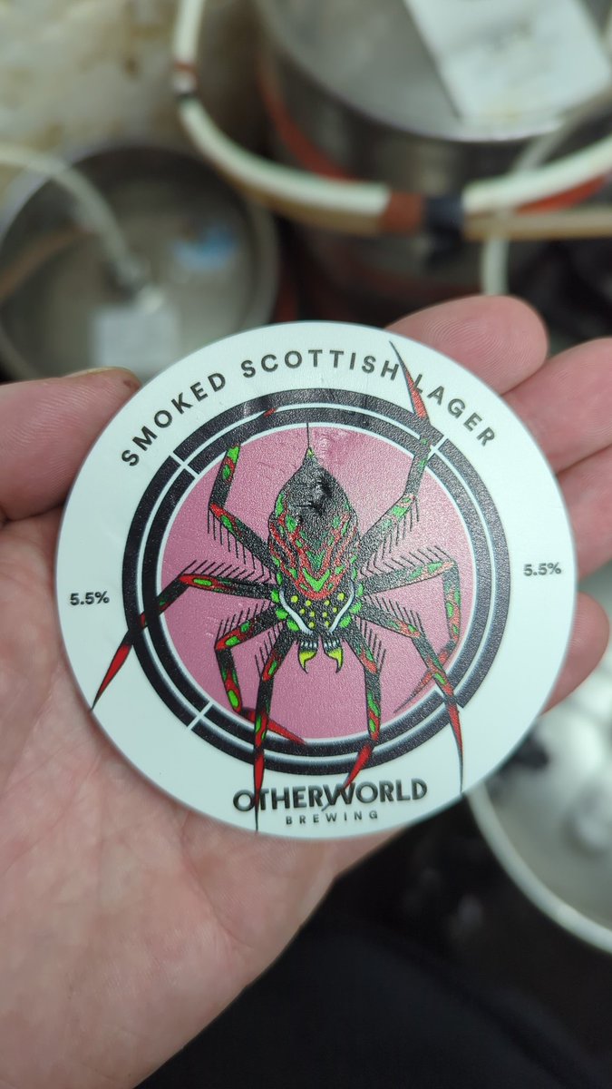 @OtherworldBrew Barrel aged in Caol Ila and North British whisky barrels. This ain't for the faint hearted...