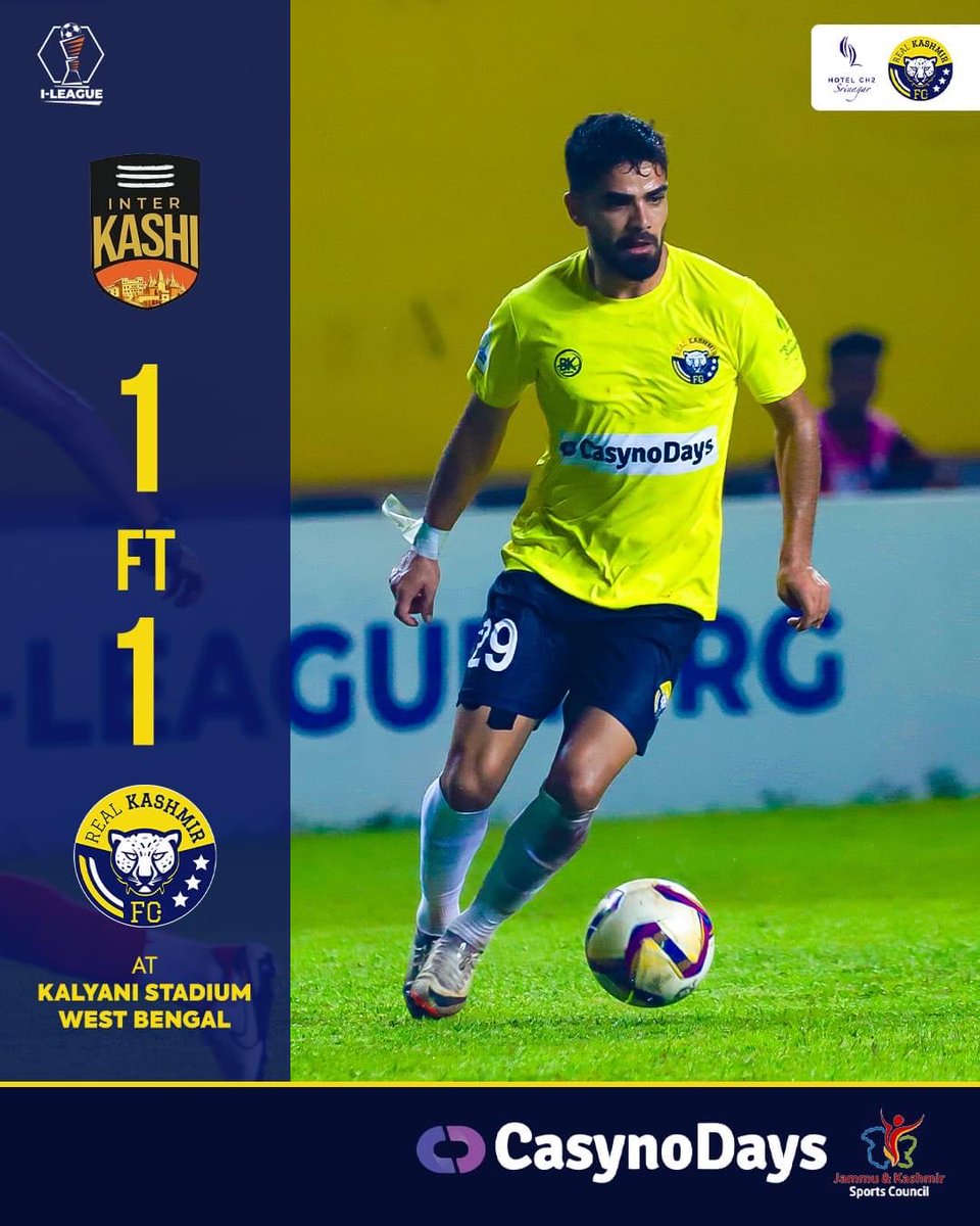 wasimaslamnit's tweet photo. Congratulation Real Kashmir FC for the remarkable Performance during I-leauge 2023-2024 . 
STFC Natipora  have shown Exemplary  Football During 2023 and now 2024 in almost- AIFF  across India .
My best wishes and thought's are with the players coaches and the Management. https://t.co/tftxxgTxQA