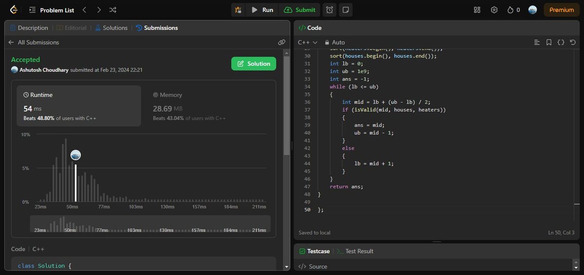 AshuJatt6's tweet image. #75daysofcodechallenge   
-Day 65/75
LeetCode Problem Name:
1. Implement Rand10() Using Rand7().
2. Ones and Zeroes.
3. Heaters.
4. Total Hamming Distance.
Sunak
Gaza
#viralvideo #BoycottBollywood   #RaashiiKhanna   #PawanKalyan #Annamalai #DhruvRathi 
#BoycottBollywood