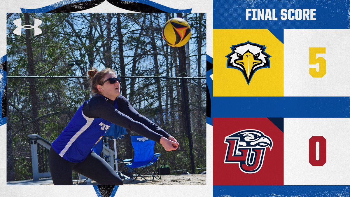 .<a href="/MSUEaglesBVB/">Morehead State Beach Volleyball</a> collected its first win of 2024 Saturday morning, defeating Liberty 5-0.

Congrats to the team and to new head coach <a href="/sarahnmartin8/">Sarah Nicole Martin</a> on coaching her first career victory. #SoarHigher