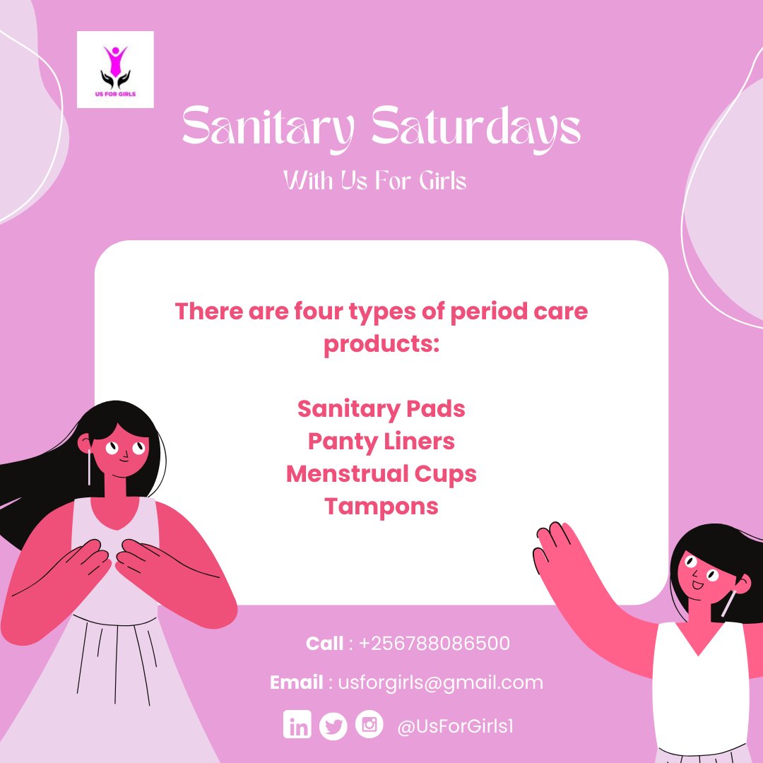 #SanitarySaturdays
Did you know that there are various safe ways to manage menstrual periods? Its time to break the taboo & celebrate the diversity of period care options available.
By having more options, we can reduce the stigma surrounding  menstrual care. #MenstruationMatters