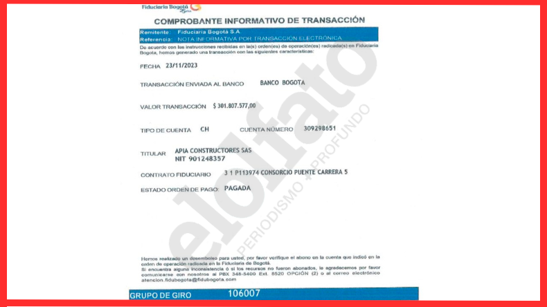 Elolfato's tweet photo. #Ibagué | Así desviaron $1.600 millones del puente de la 60 a familiares de Olaguer Agudelo: https://t.co/VwlhQsaxIc

@Alcaldiaibague #Denuncia https://t.co/yTyAhclIyi