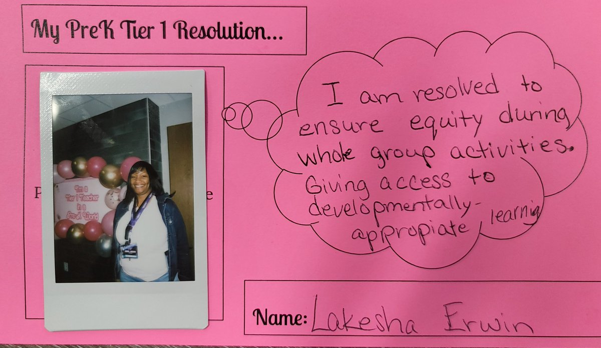 LazoMemo's tweet photo. Participants are leaving with a resolution to not compromise PreK Tier 1 instruction! This a PreK World! #DallasISDprek #Make_A_Difference @MurilloDebbie1 @Mo1Ramirez @HildaCRobinson @DrElenaSHill https://t.co/x63AK3jiDg