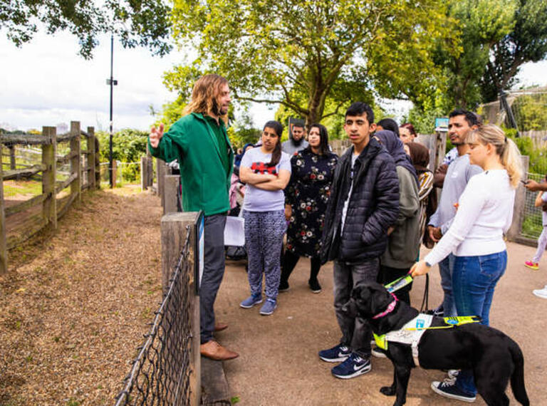 zsllondonzoo's tweet photo. 🦋 Dive into a world of wonder at our accessible events! 🐒 Join us for relaxed visiting hours, BSL tours and more, specially for guests with diverse needs. Let's explore and celebrate wildlife together! 🌿 #WildlifeAdventures #AccessibleFun #LondonZoo https://t.co/dXDcgWZraK https://t.co/D3g0C9ju2x
