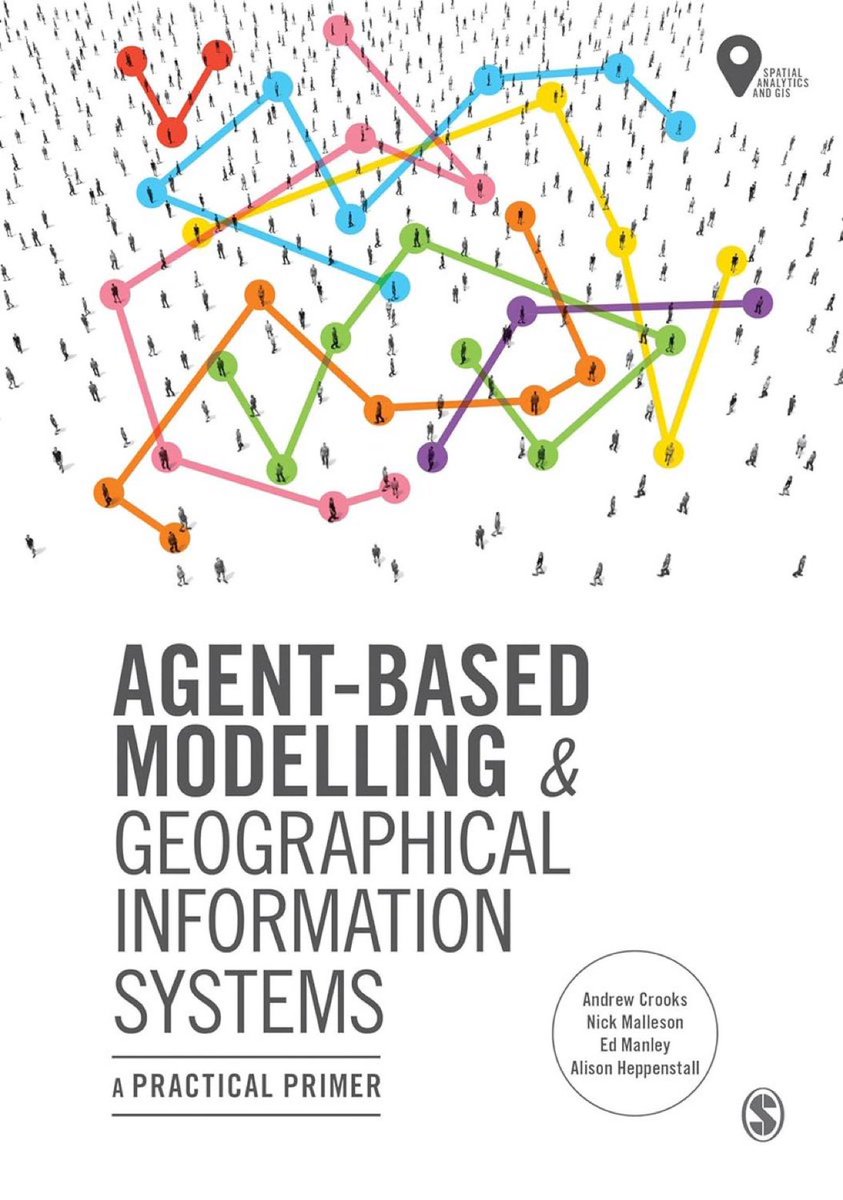 'Agent-Based Modelling and Geographical Information Systems: A Practical Primer (#GeoSpatial Analytics and #GIS)' amzn.to/3b26CK9
———
#BigData #DataScience #AI #ComputationalScience #SocialScience #AgentBasedModeling #NetworkScience #SpatialAnalysis