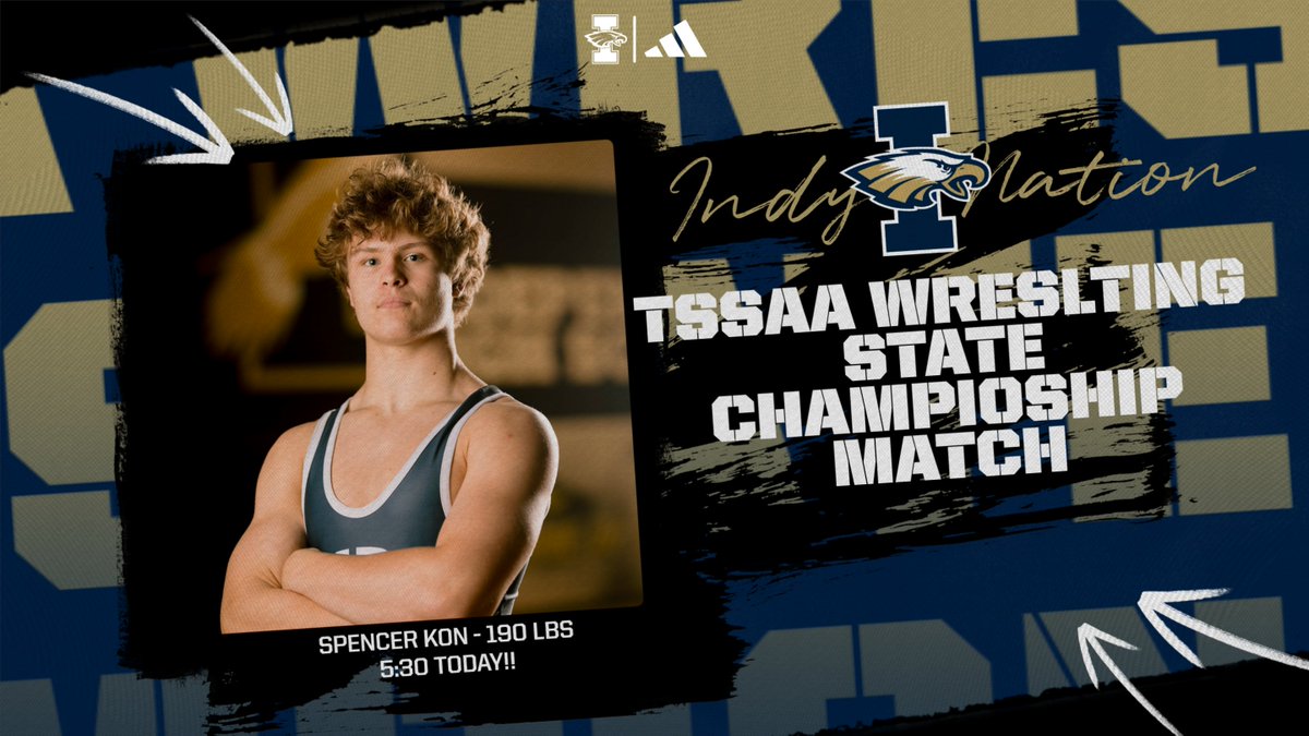 Spencer Kon goes for the title today at 5:30pm!! Good luck Spencer! 

#ALLINdy