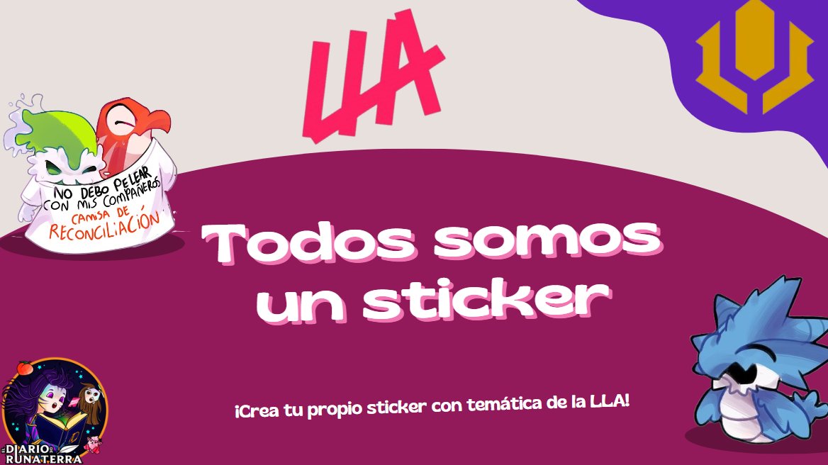 runaterra_diary's tweet photo. ¡Ya estoy en stream para escoger a los ganadores del concurso de los stickers!
:3 Los espero ♥
#StickerLLA #ComunidadesRiotLATAM #ComunidadesLLA #AbranPaso
https://t.co/hie9EAdui3 https://t.co/UMIFwEuECC