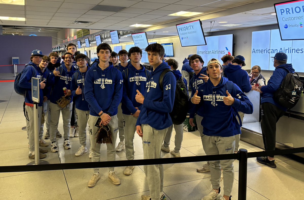 DJ’s BSBL team making their annual journey to the DR. 

Sharing the lesson that you can serve and show your love for the Lord while playing your sport.

#GodisLove
#LoveyourNeighbor
#MissionWork
#HighSchoolBaseball