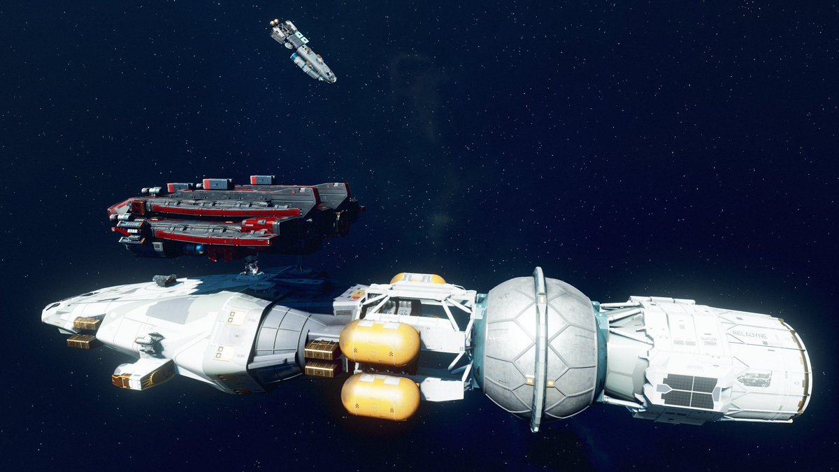 The_Kiloverse's tweet photo. Docked with Juno Probe
#Starfield #RyujinIndustries #JunoProbe #Spaceship #Xbox #VirtualPhotograpy #VolumetricLighting #PhotoMode https://t.co/Mcef1RNoQX