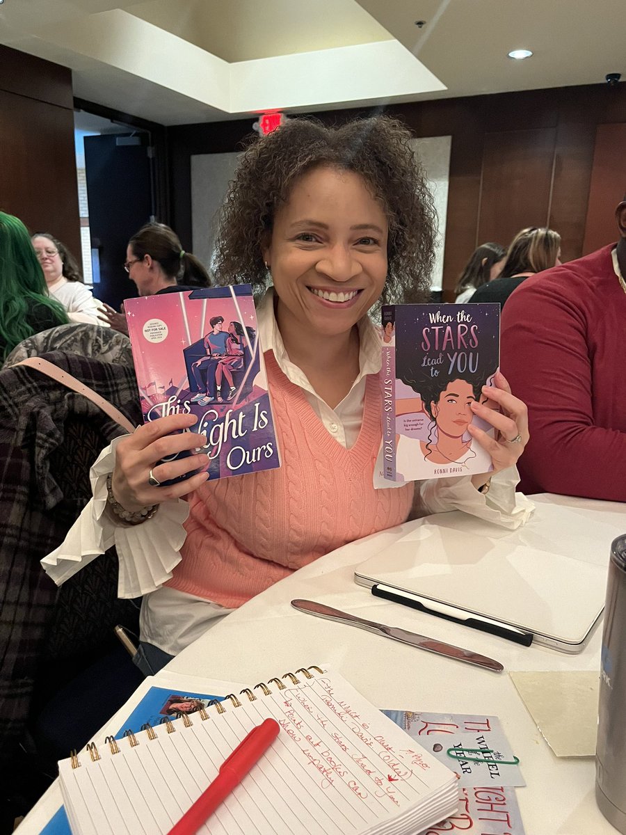 Just had theeeeee most amazing conversation with @lilrongal! Check out her books This Night is Ours and When the Stars Lead to You! ✨ 💕 #yaromance #BookRecommendation #BookTwitter @AndersonsBkshp