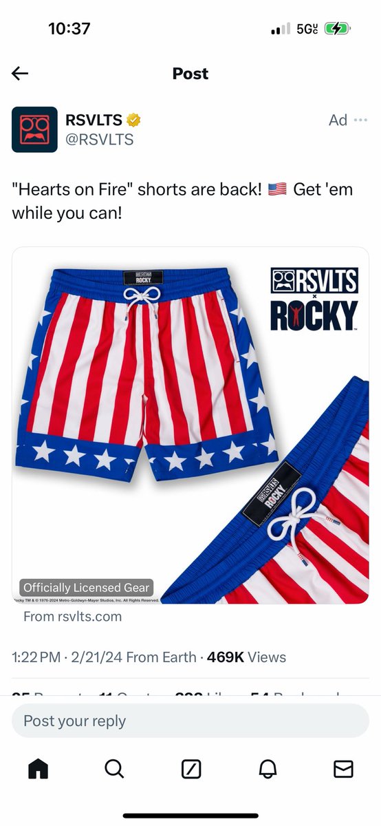 FYI, just saw this ad roll across, if you want to buy a pair <a href="/drosssports/">Dave Ross</a> 🙂