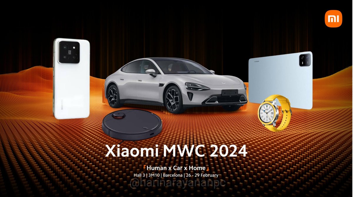 rajAnoop_'s tweet photo. <24Hrs left for #Xiaomi to be "Unveiling the Legend" #Xiaomi14Series Globally alongside with...
 #XiaomiHyperOS 🌀 #XiaomiSU7 🚗 #XiaomiWatchS3  #XiaomiWatch2 ⌚
#XiaomiBand8Pro #XiaomiPad6SPro

#XiaomixLeica 🟠📸 🔴 https://t.co/0nF3ZZOAU0