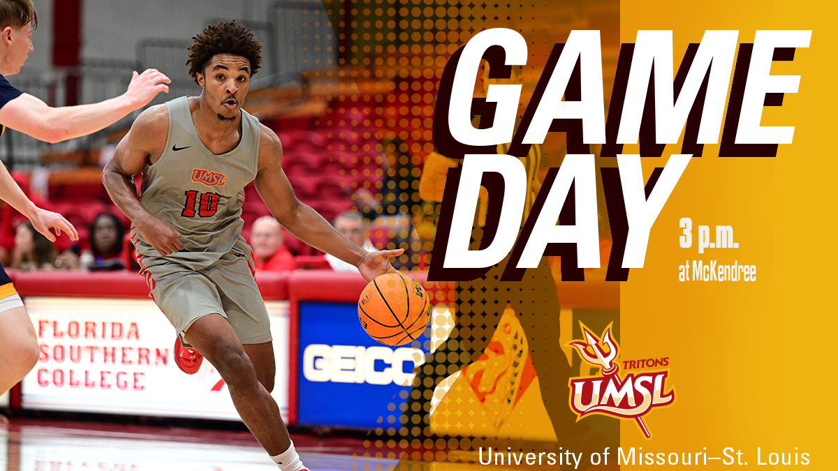 .@UMSLMBB heads across the river to take on the Bearcats this afternoon in its final road game of the regular season. 📍- Lebanon, Ill. (Melvin Price Convocation Center) 🎥- glvcsn.com/mckendree 📊- mckbearcats.com/sidearmstats/m… #⃣ - #GLVCmbb #FeartheFork🔱#tritesup🔱