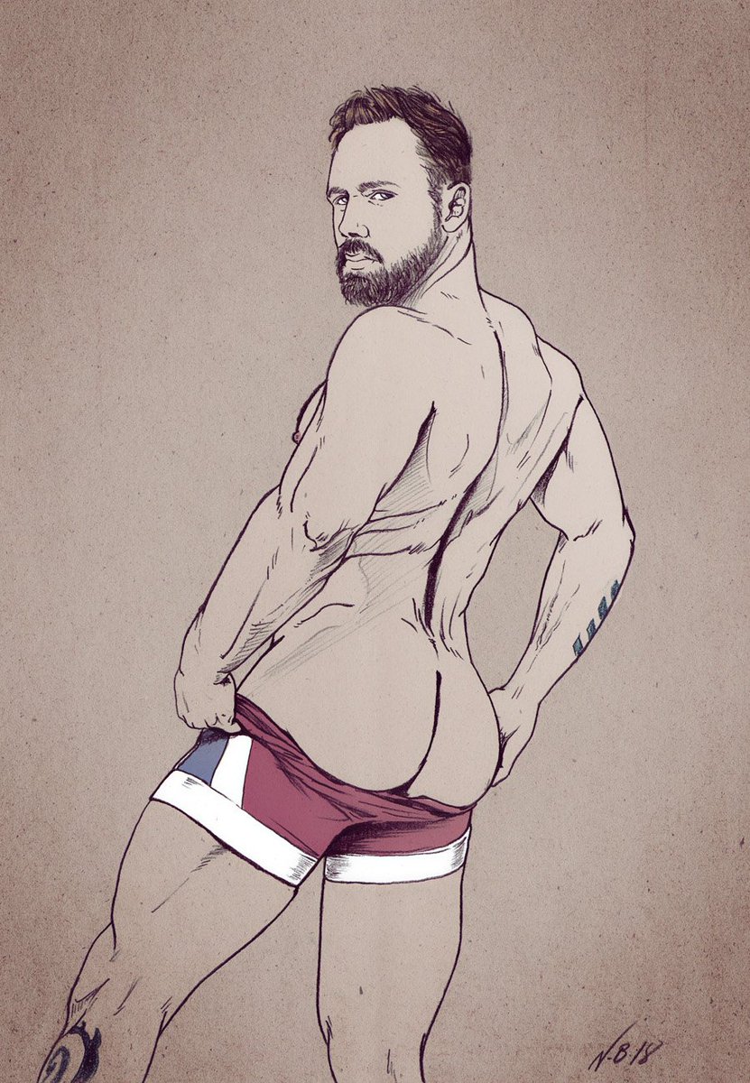 elkame124's tweet photo. Art by myself #LoganMoore #gayart #butt #muscles #porn https://t.co/chMP1MI2G1