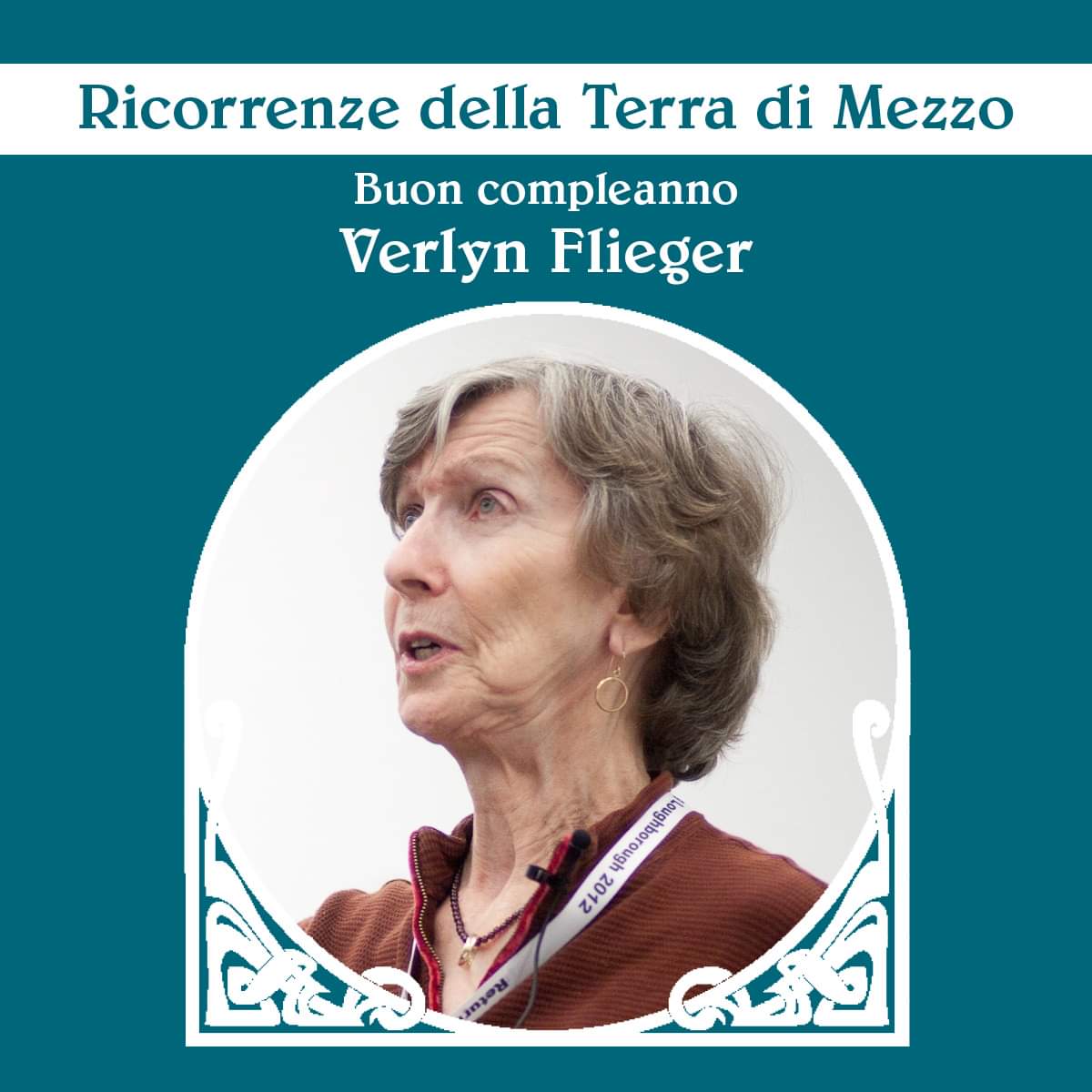 1/3
#ricorrenzedellaterradimezzo
Oggi, #24febbraio 2024, spegne 91 candeline #VerlynFlieger, alla quale facciamo tantissimi auguri di buon compleanno. Professore Emerito di Mitologia e Studi medievali dell’Istituto di Anglistica alla #UniversityofMaryland, è considerata