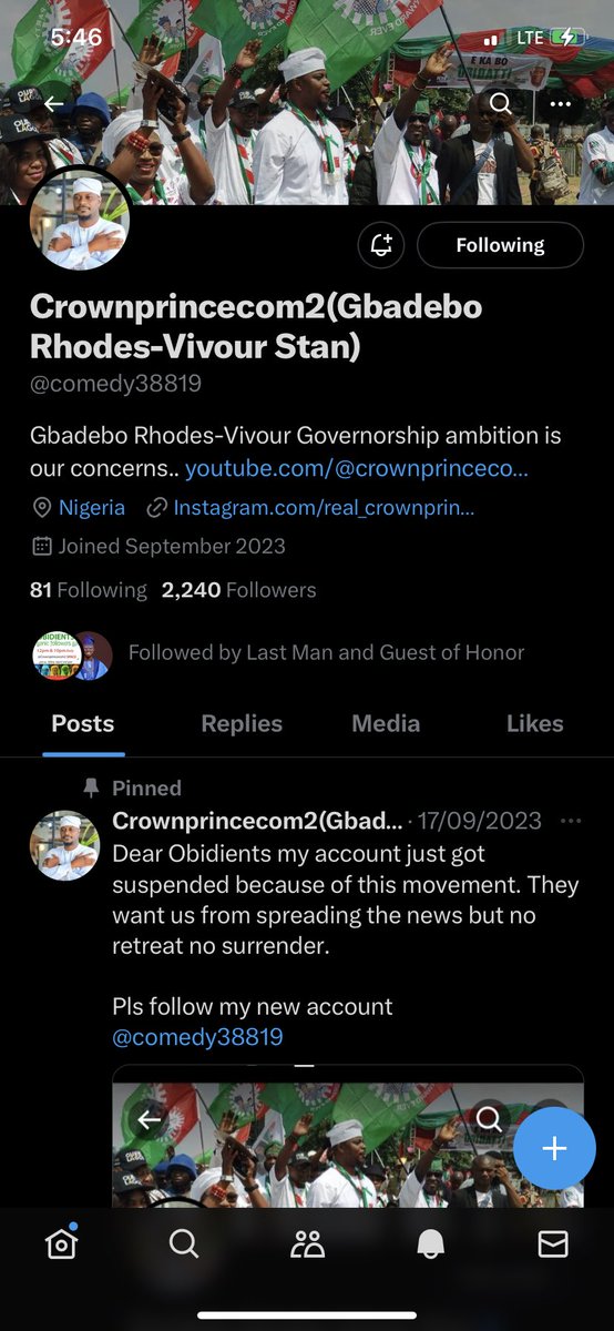 Cyndi1233's tweet photo. @Crownprince_Com Following already 
9033381350
Palmpay Cynthia chiamaka https://t.co/3oIKwHyWf4