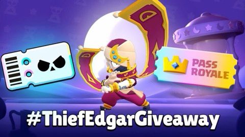 Stabby_Duck's tweet image. 🎁GIVEAWAY COLLAB🎁
x1 Thief Edgar + 1 Brawl Pass Plus/Clash Royale Pass
In order to enter this giveaway: 

Follow: @Stabby_Duck &amp;amp; @MagicStaysGod 

Like❤️&amp;amp; repost♻️

Tag 2 friends🫂
#ThiefEdgarGiveaway #BrawlStarsGiveaway #BrawlStars