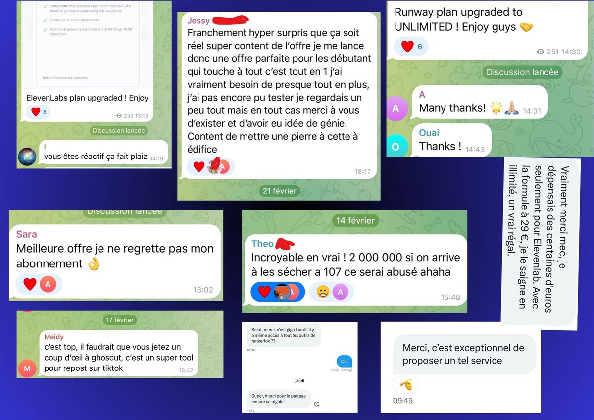 Deep_GeniusAi's tweet image. Épuisé de vider votre portefeuille pour des outils d'IA ?
Économisez dès maintenant en accédant à GPT-4, Midjourney, RankerFox, etc., d'une valeur de 700 $, pour seulement 29,99 € / mois.
⛔️ Places limitées, les accès s'épuisent vite.⛔️
Pour l'obtenir :
Like et RT ce post.…
