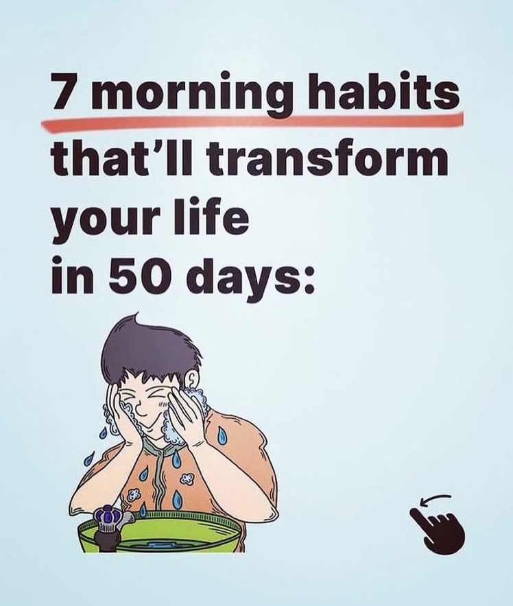 EntrepBuilder_'s tweet photo. 7 Morning Habits That’ll Transform Your Life:

//Thread// https://t.co/Q31IQ5OYNo